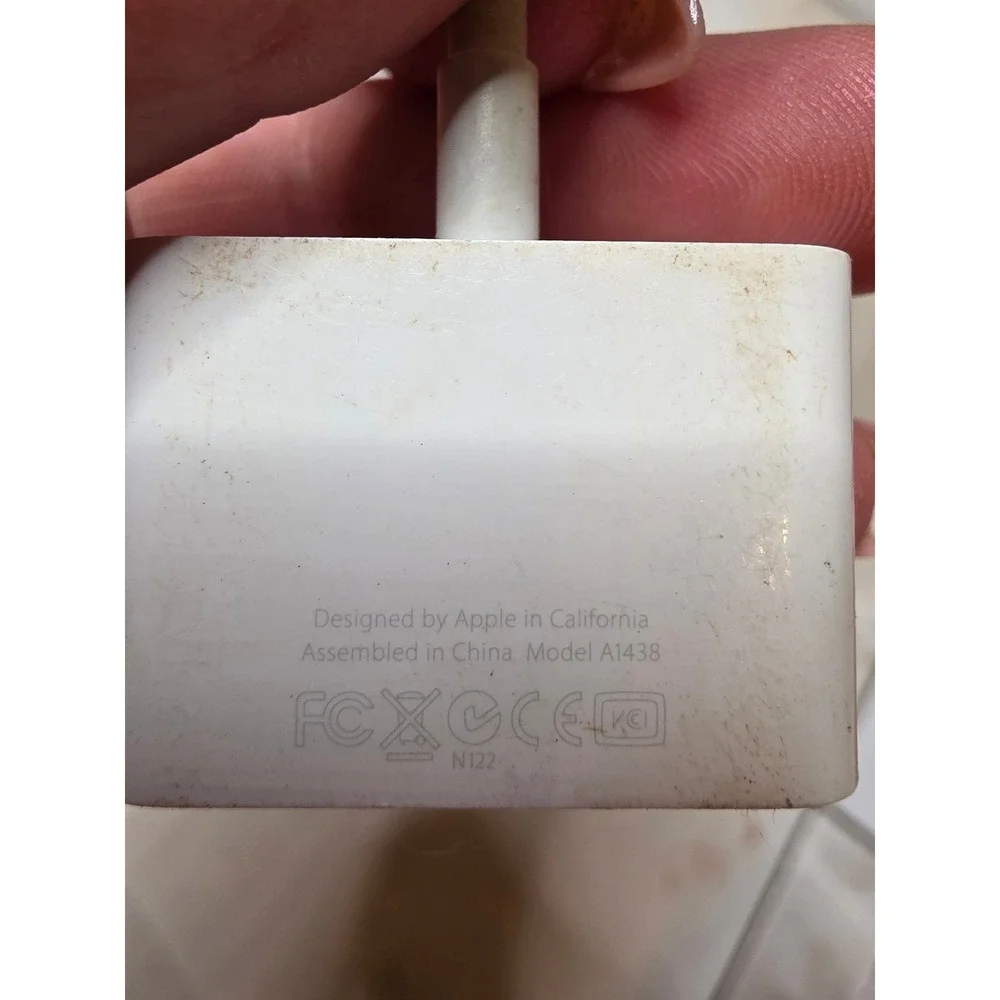 Apple Lightning Digital‎ AV Adapter HDMI Model A1438 White for iPhone iPad F3